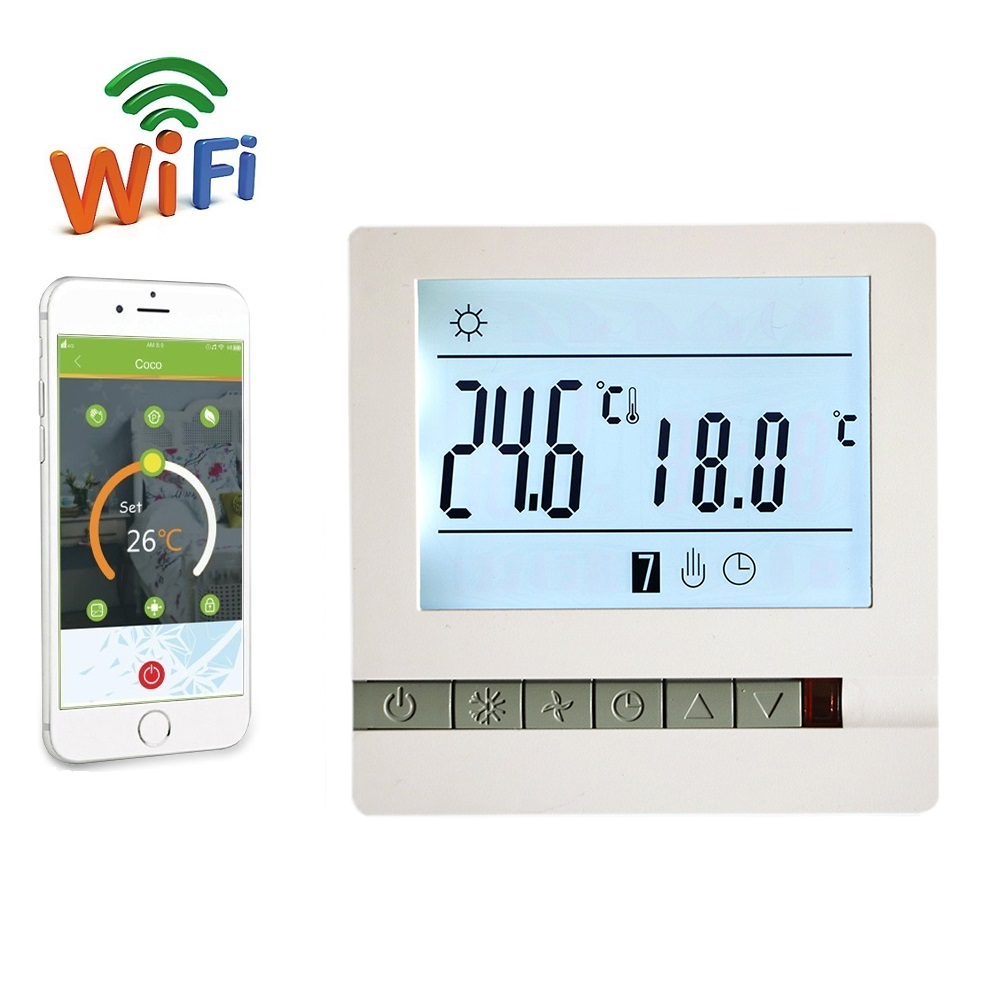 Digitale Vloerverwarming Wifi Thermostaat AC220V 16A Kamer Warm Temperatuur Controller