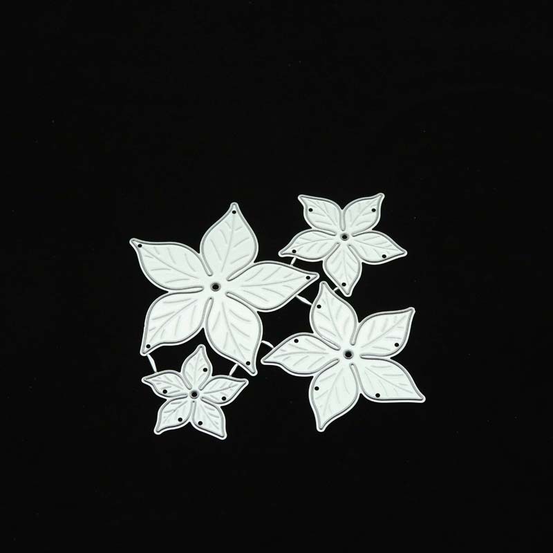 Flowers Metal Cutting Dies Daisy DIY Etched Dies Craft Paper Embossing Paper Cards Scrapbooking Craft Die Cuts: E