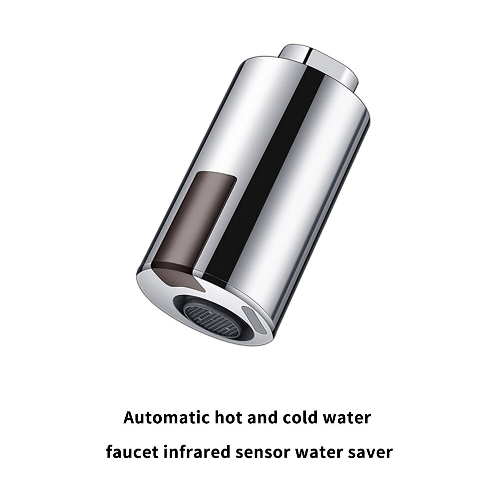 Intelligent Touchless Faucet Motion Dual Sensor Infrared Sensor Water Saving Faucet USB Rechargeable Kitchen Bathroom Washroom