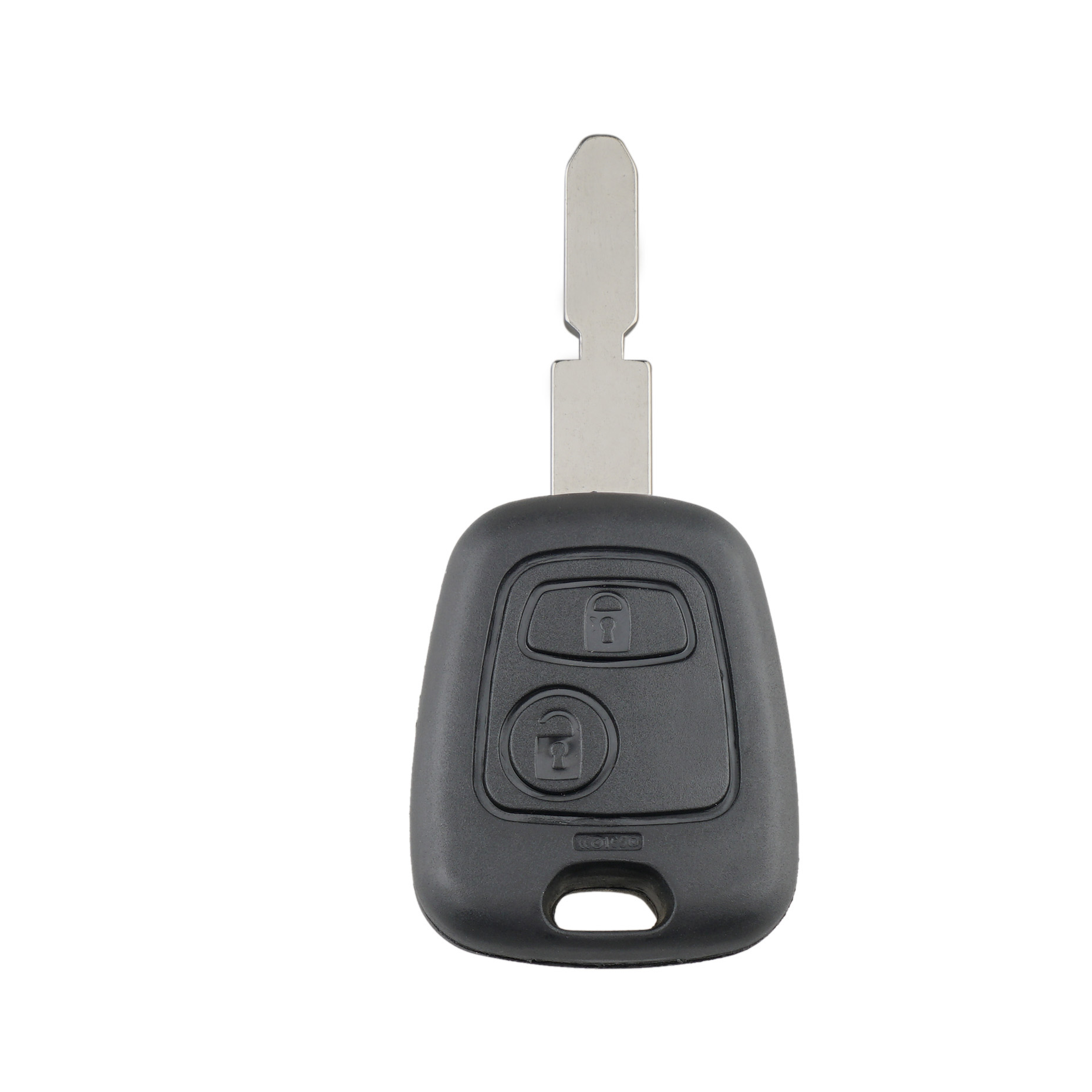 QWMEND-mando a distancia para llave de coche, 2 botones, Fob, para Citroen C1, C2, C3, C4, Saxo, Picasso, Xsara, Picasso, Peugeot 106, 206, 306, 307, 107, 207, 407: NE78 Blade