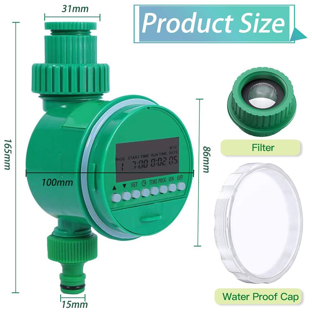 Plastic Water Timer In Tuin Analoge Electronic Digitale Waterdichte Automatische Irrigatie Kit Controller
