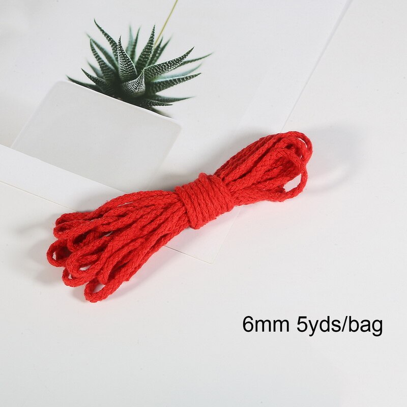 Cordon Parachute de 5 mètres et 6mm | Corde de cour Lan de Type Mil de Type un brin d'escalade, équipement de survie en Camping, matériel de bricolage: Red
