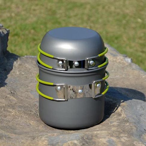Ustensiles de cuisine Camping randonnée pique-nique | Ustensiles de cuisine, ustensiles de table, casserole bol Portable, poêle, poêle de voyage, ustensiles de cuisine