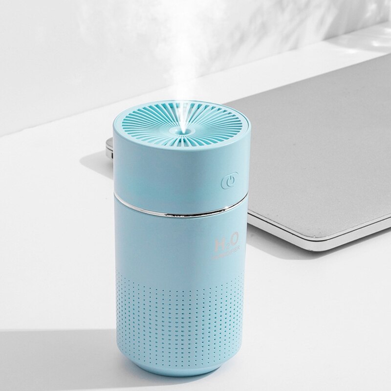 360ml Car Capacity Air Humidifier USB Rechargeable Wireless Ultrasonic Aroma Water Mist Diffuser Home Light Humidificador