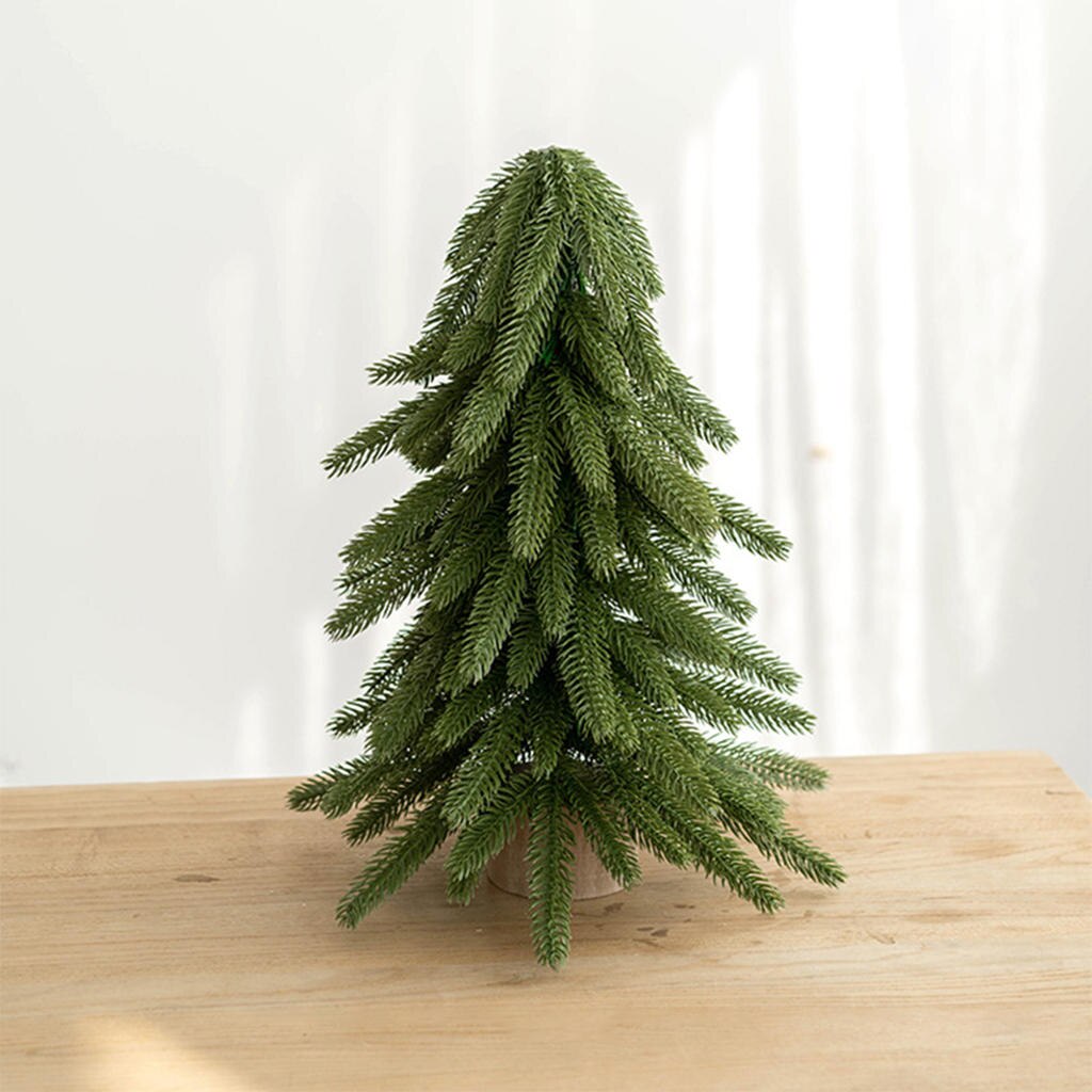Nordic Style 16" Tall Christmas Tree Desktop Home Fireplace Kitchen Centerpiece Festival Party Landscape Xmas Trees Decors