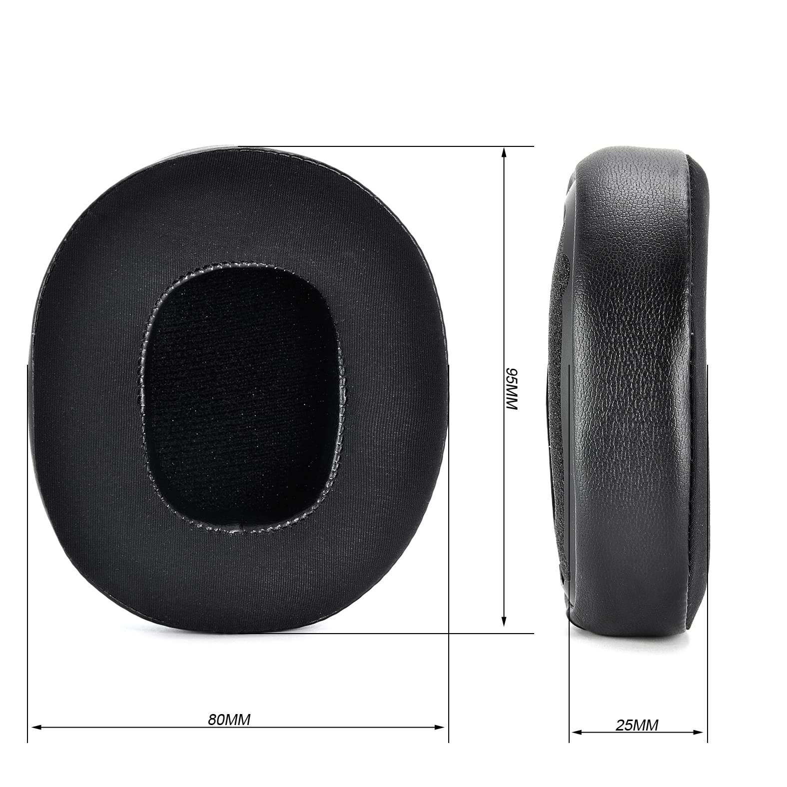 Vervangende Cooling-Gel Oorkussens Oorbeschermer Geschikt Voor Skullcandy Hesh3 Anc Evo Crusher Draadloze Locatie Hoofdtelefoon Oorkussens