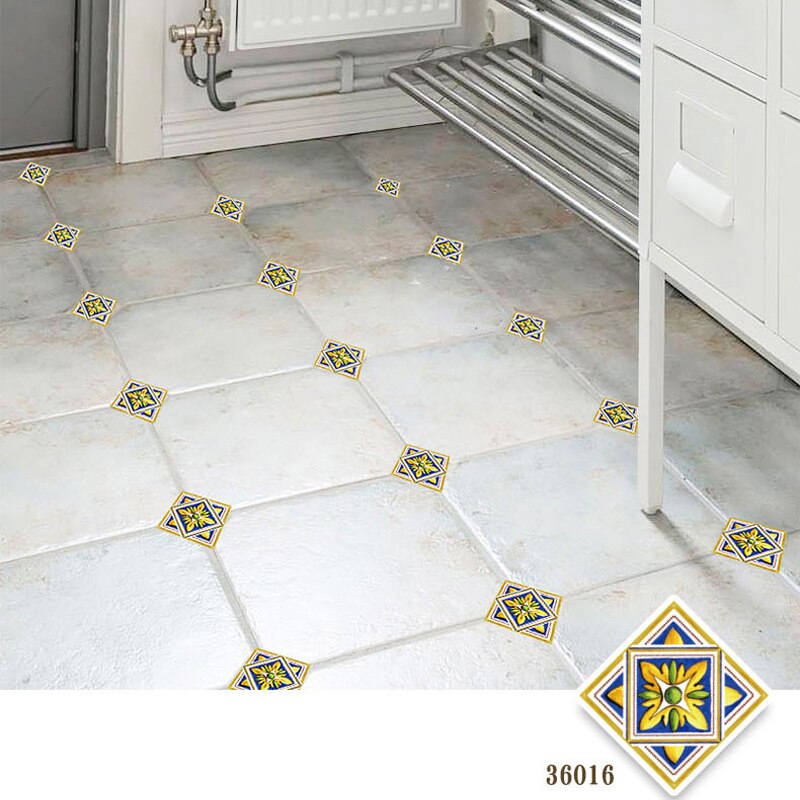 21 sztuk przekątnej naklejki ścienne płytki podłogowe samoprzylepne wodoodporny salon dekoracji sztuki łazienka linia talii naklejka ścienna z pcv