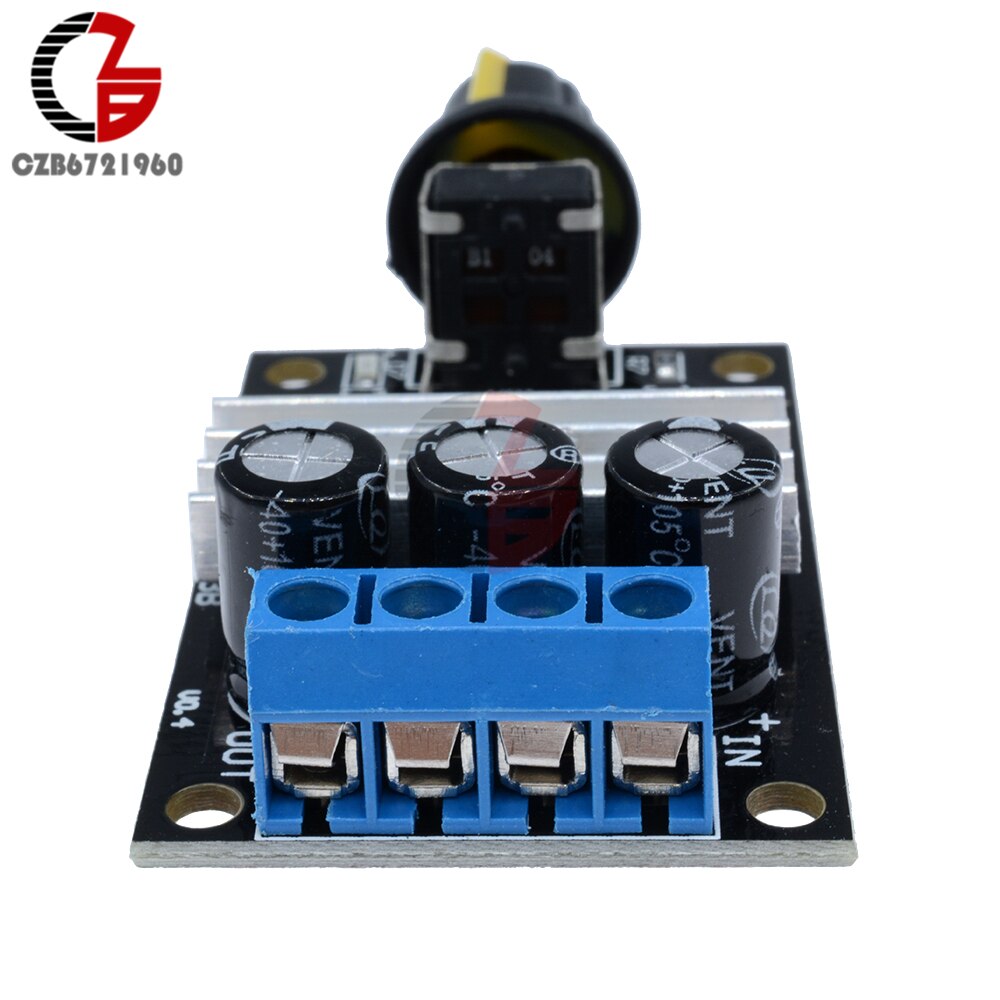 6-28V Voltage Regulator 3A 80W PWM DC Motor Speed Controller Regulator 12V 24V Adjustable Variable Speed Control