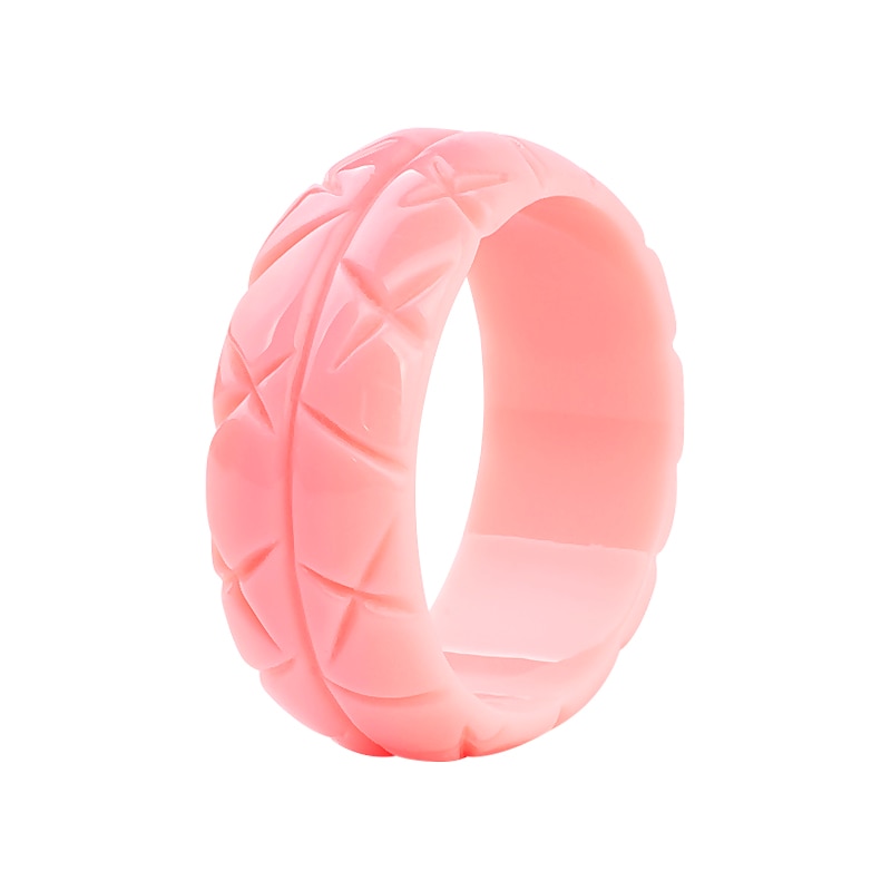 GuanLong Resin Crafts Jewelry Bangles Pulseiras For Women High Street Show Bracelet