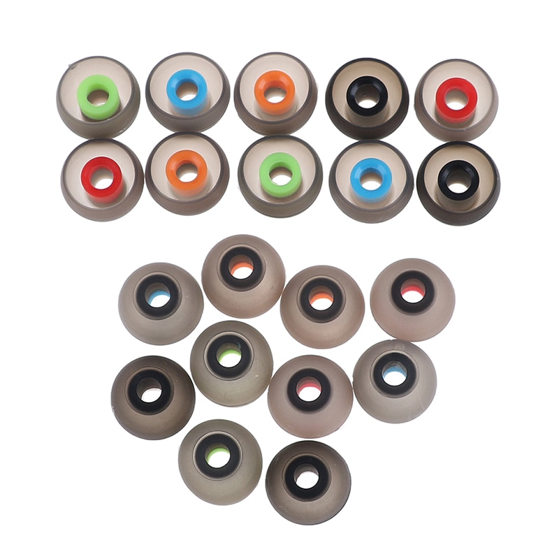 20pcs L M S In Ear Tips Earbuds Earphone Soft Silicone In-Ear Eartips/ Ear Sleeve/ Ear Tip/ Earbuds For Earphone
