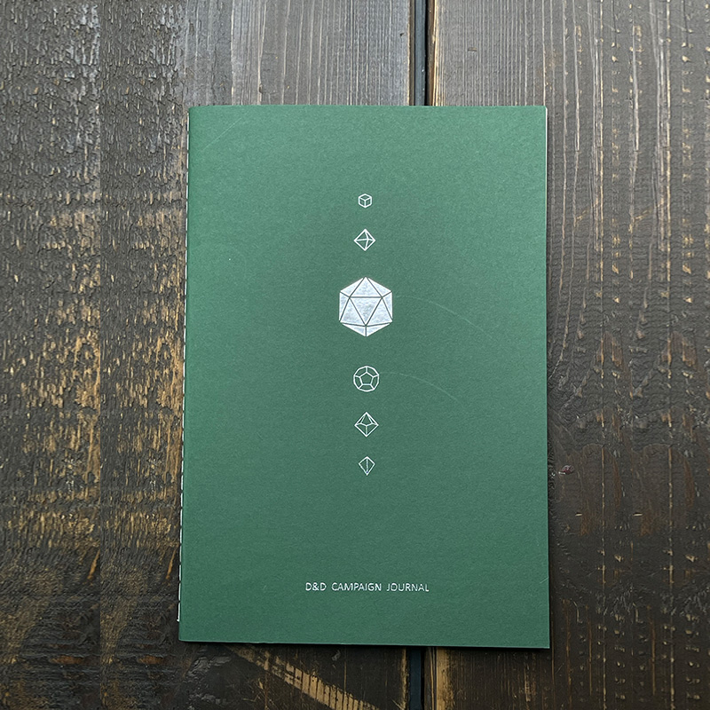 DnD 5e Notebook Journal|Character Sheets|Cheat Sheets|NPC Tracker|Maps...All-In-One|Craft paper cover|8 colors to choose from: SKY BLUE