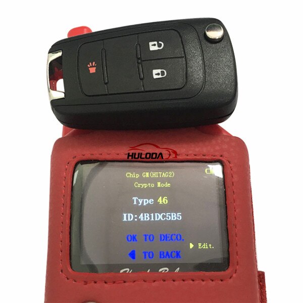 Para original chevrolet 2 + 1 botão chave remota com 434mhz 5wk50079 95507070 chip (hita g2) nxpf41e30 ds59906 tnd4192