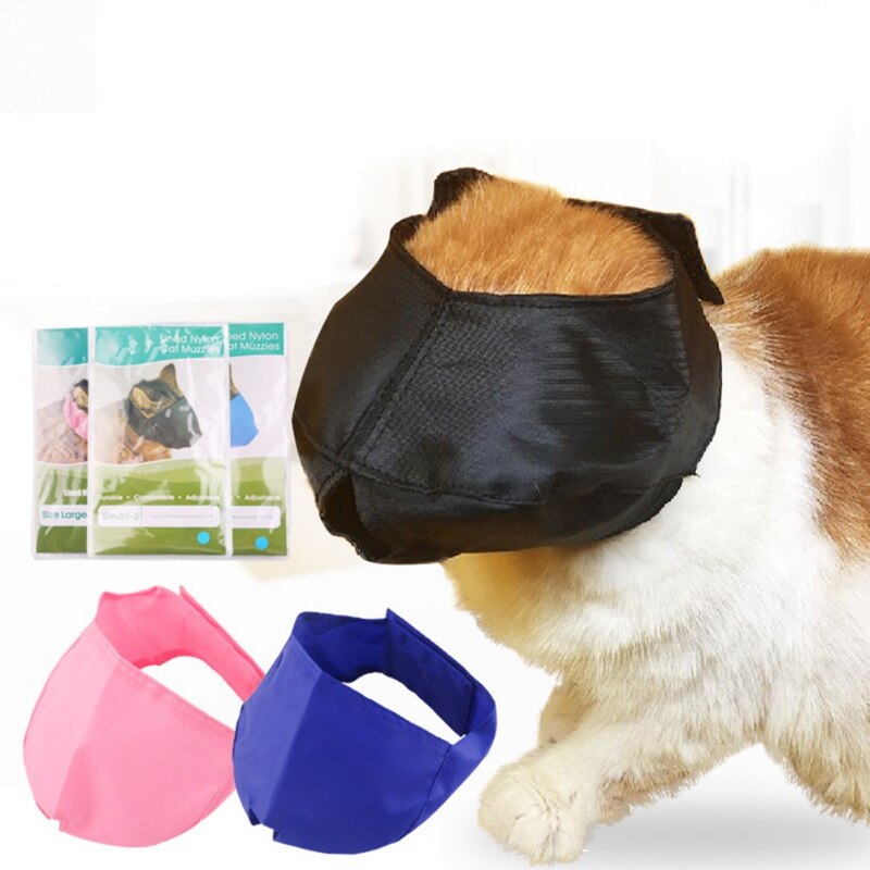 Huisdier Katten Gezicht Kalmerende Masker Grooming Helper Ademend Nylon Kittens Snuiten Voorkomen Bijten En Kauwen