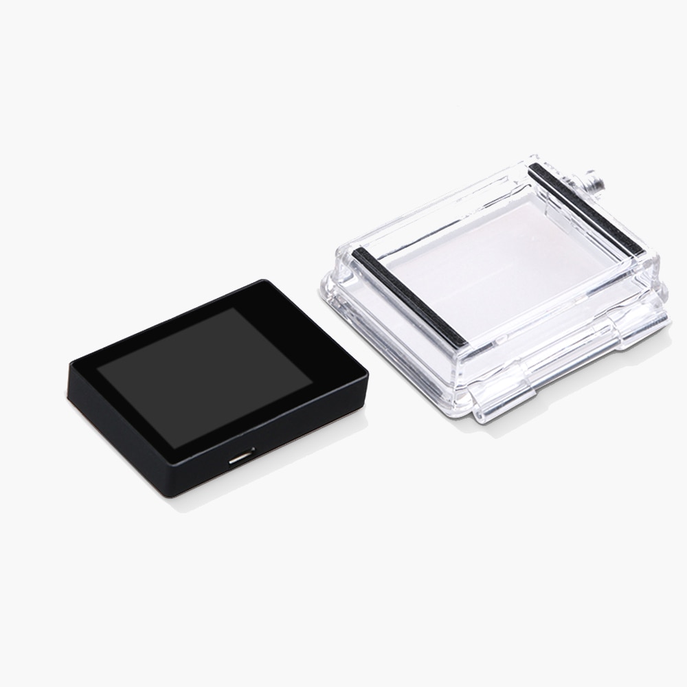 Monitor de pantalla Lcd para GoPro BacPac, accesorios para go pro Hero 3 3 + 4, pantalla Lcd + funda trasera para Gopro Hero 3 + 4
