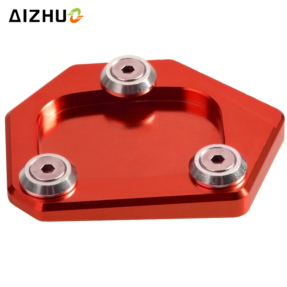 Motorcycle CNC Aluminum Side Stand Enlarge Pad Kickstand Side Stand Extension Plate For Honda NC 700 NC700 Integra 14