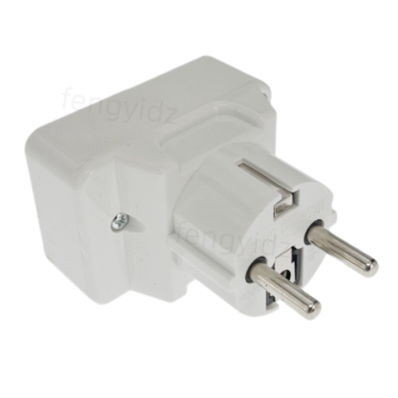 Universal Electric Plug With On/Off Switch International Travel Charger Power Socket Adapter EU