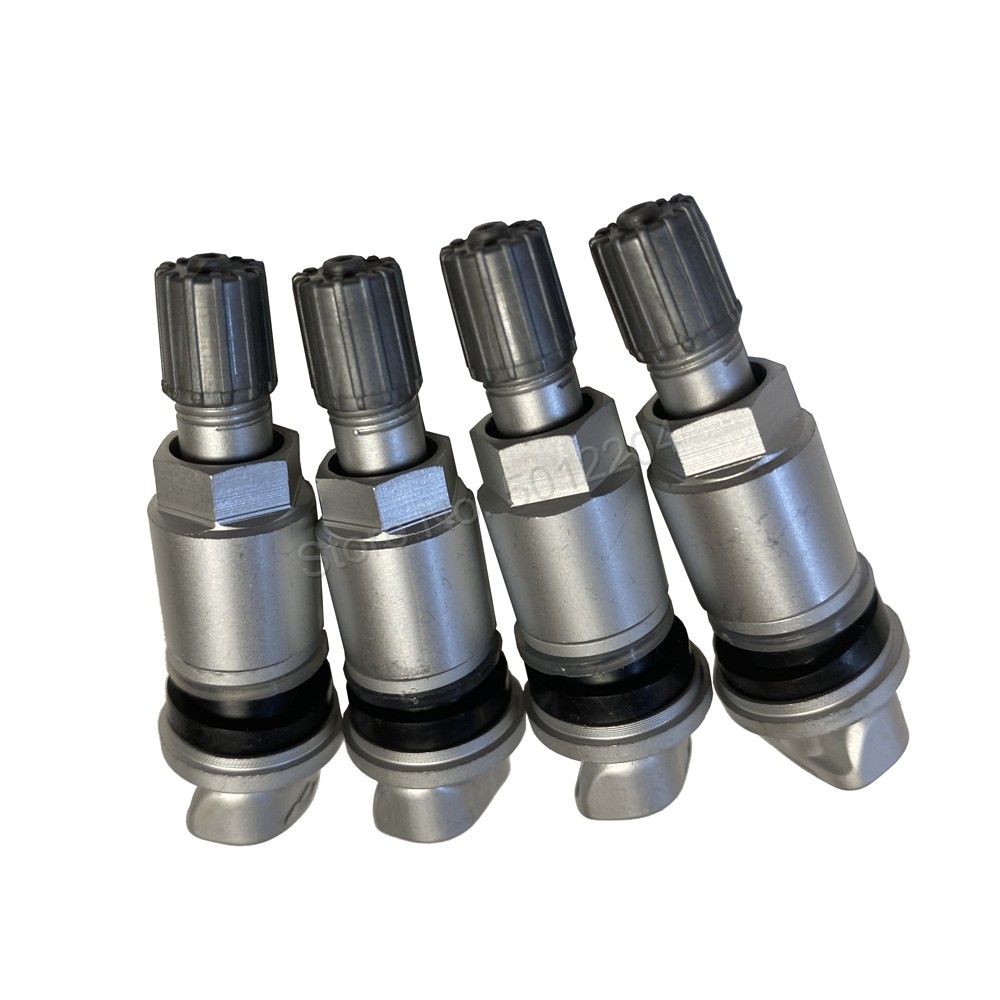 Yplhqz 4 Stuks Bandenspanningscontrolesysteem Sensor Ventiel Reparatie Kit Tpms Bandventielen Voor Land Rover legering Buis