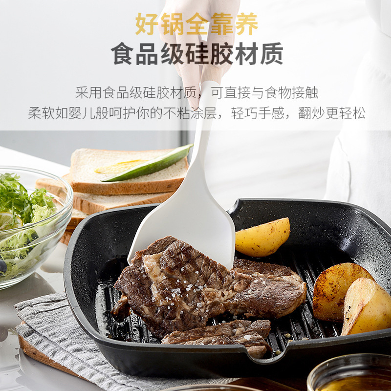 Siliconen Spatel Non-stick Pan 9 Stuk Set Keukengerei Lepel Vergiet Keukengerei Set Посуда Vajilla Ложка чайная