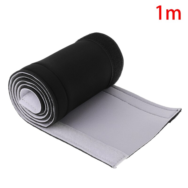 Kabelhåndtering ærme fleksibel neopren wrap wire ledning skjuler cover organisator: 100cm