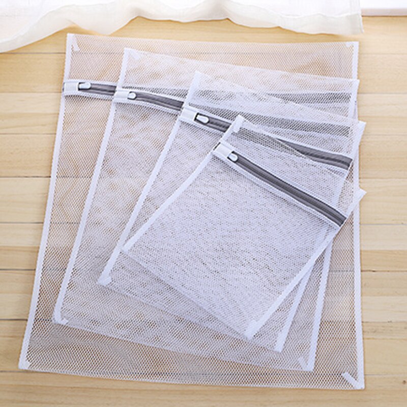 Mesh Laundry Bags for Clothes Washing Machine Socks Underwear Bed Sheet Clothes Storage Mesh Net Filter Wash Bag