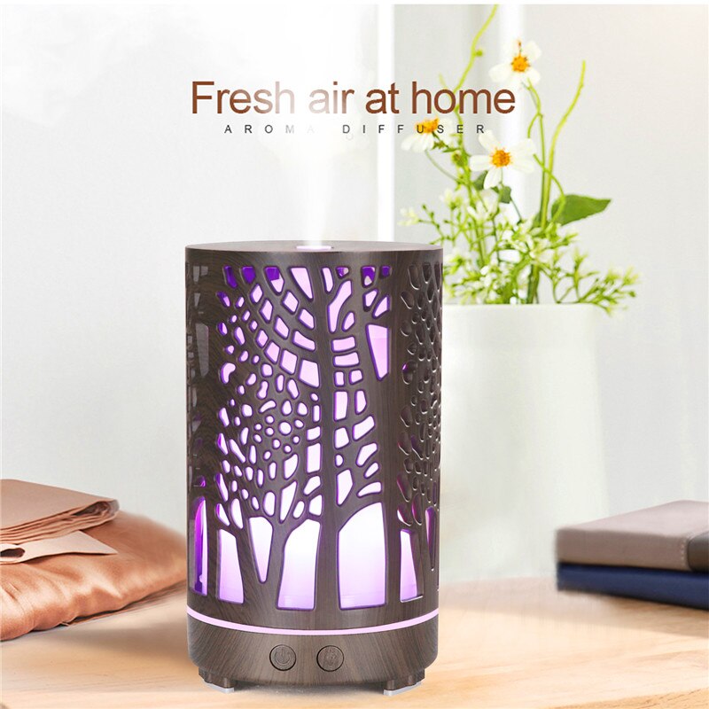 Air Humidifier Aroma Essential Oil Diffuser 7 Colors LED night Light cool mist maker Aromatherapy for Home office bedroom