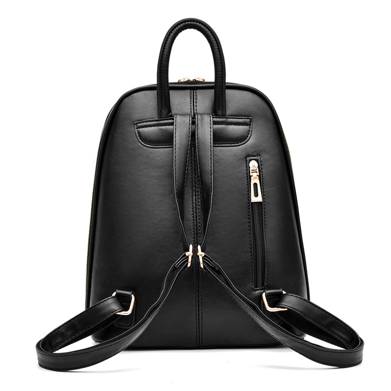 2024 neue Luxus Frauen Rucksack Zarte Leder Schulter Tasche Frauen Rucksack Mädchen Schule Rucksack Schul