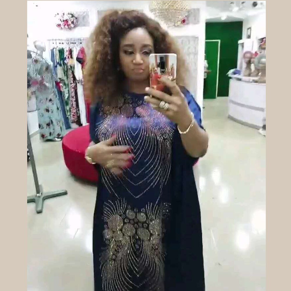 Africa Dress African Dresses for Women 2 Piece Set Dashiki Embroidered Traditional Boubou African Clothes Muslim Dress