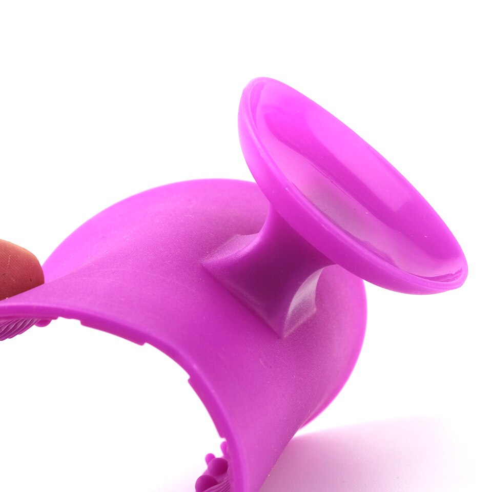 Neue 1PC Silikon machen-hoch Pinsel Reiniger Pad Waschen Pinsel Gel Reinigung matt Stiftung Pinsel Reiniger Kosmetische machen-hoch-Werkzeug