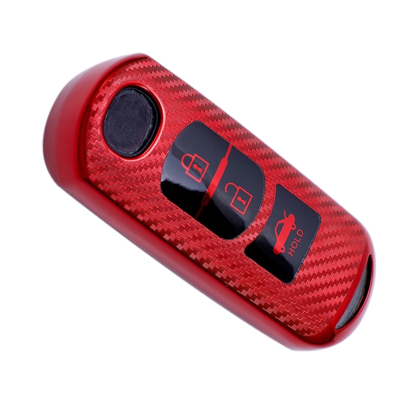 -Key Case Soft TPU Car Key Fob Cover Case Protect for Mazda 2 3 5 6 CX-3 CX-4 CX-5 CX-7 CX-9 Atenza Axela