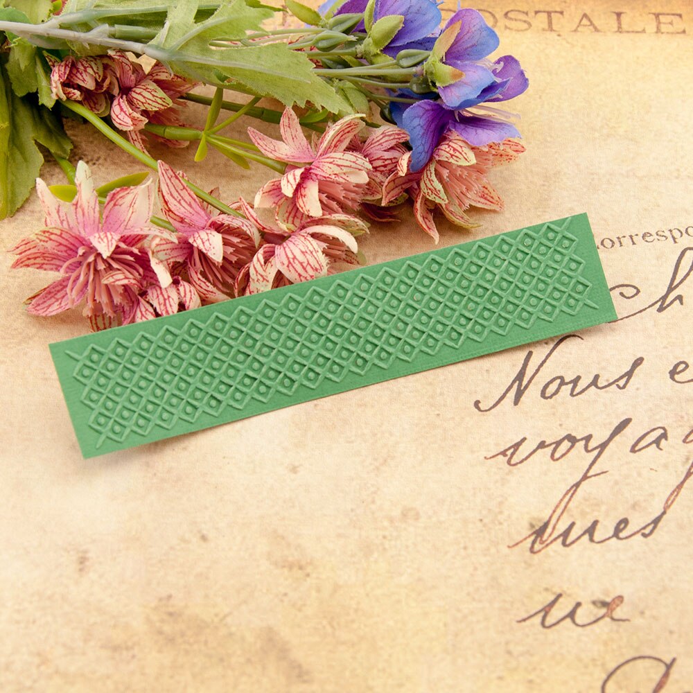 Plastic Diamond Dot Template Craft Card Making Paper Card Album Wedding Decoration Scrapbooking Embossing Folders