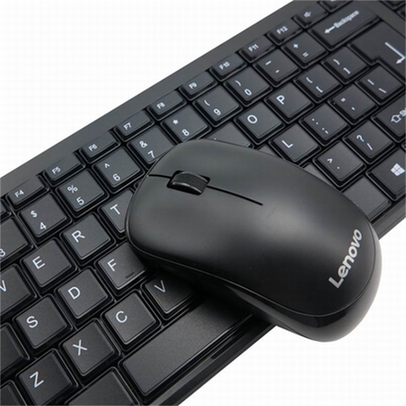 Lenovo original trådlös mus kit  kn100 slim notebook desktop spel mus kit kontor tangentbord mus mini tangentbord mus