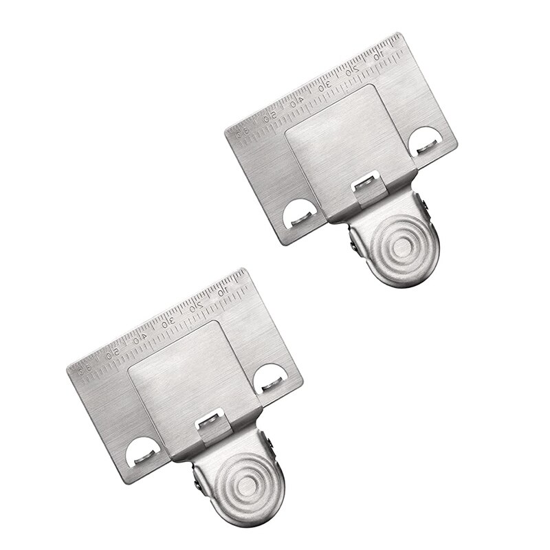 Clip de cinta métrica para carpintería, herramienta de medición de madera de posicionamiento preciso, accesorios, herramientas de localización: Dark Grey