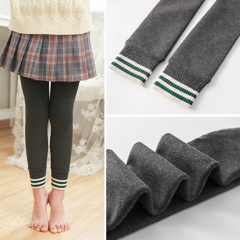 Ins winter baby leggings 2-10 jaar babykleding kinderen warme dikke leggings