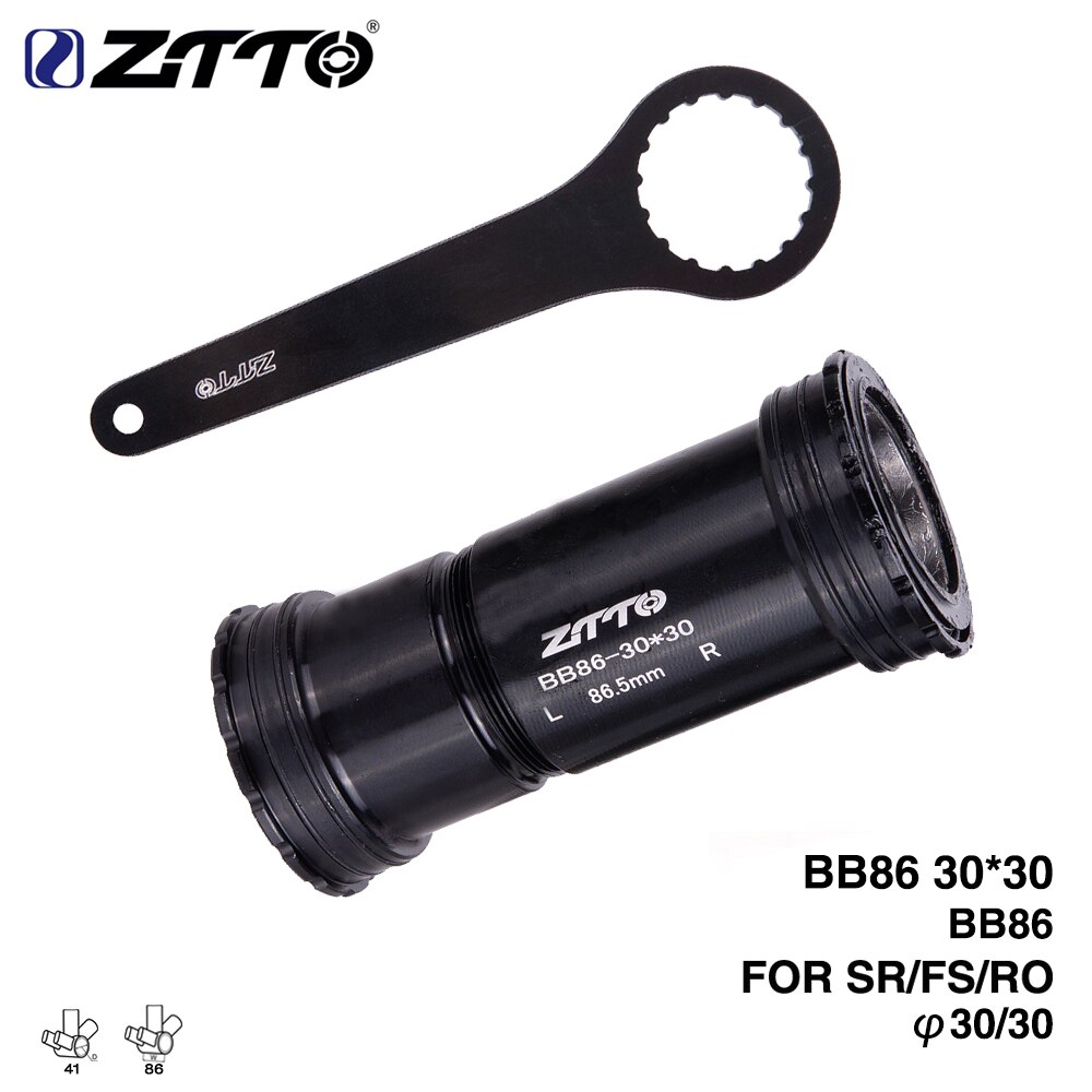 Ztto  bb86 30 press fit bundbeslag 4 lejer bb værktøj til road mountainbike 30mm bb386 kranksæt bb rotorkædesæt: Bb86 30 bk- værktøj