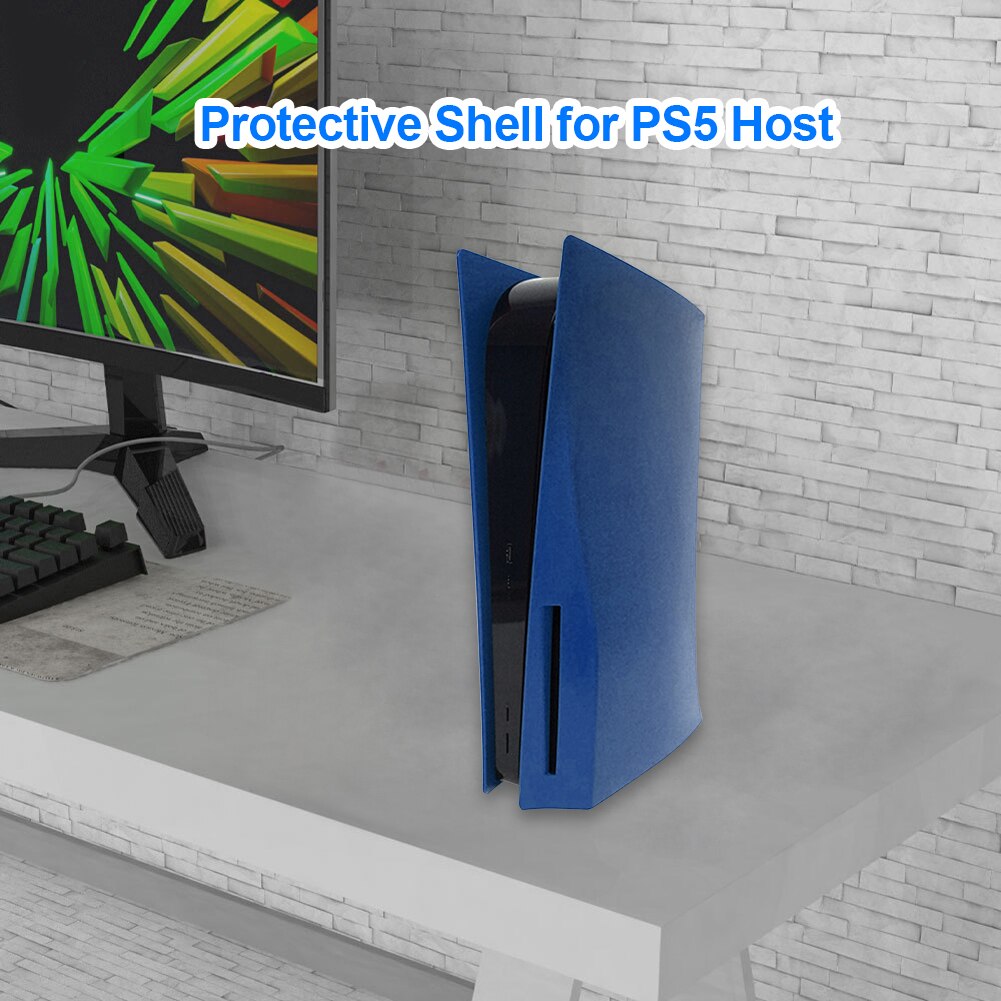 Gaming Host Cover Skin Anti-Scratch Dustproof Shell Case for Sony PS5 Game Console Accessories Replacement Parts