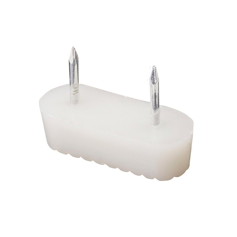 Chair Desk Cabinet etc Furniture Dual Nail white plastic Levelers Glide