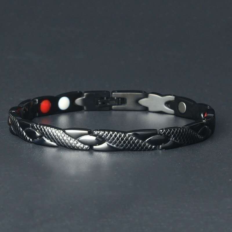Pulsera de dragón Punk para hombre, brazalete con imán duro, joyería de , accesorios Vintage de animales, para novio,