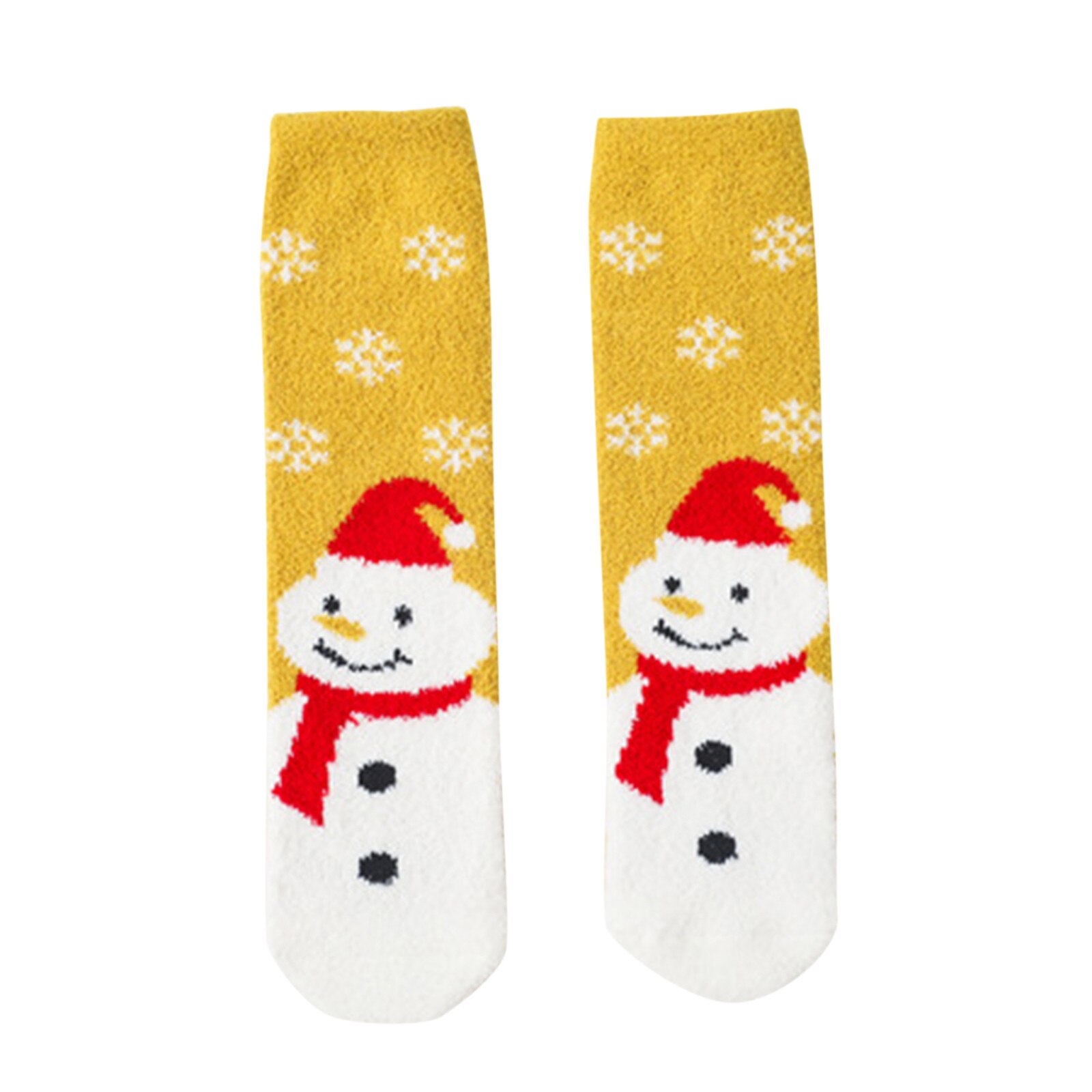 1 paio di cotone inverno neonate ragazzi calzini per bambini bambini spugna fiocco di neve alce babbo natale orso di natale regalo vestiti economici roba: B