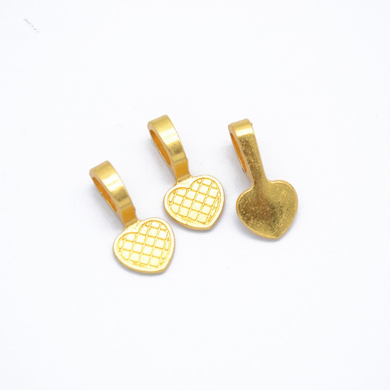 20 piezas de aleación de plata antigua de 19x9mm, almohadilla plana con pegamento en forma de corazón, baldosas colgantes, accesorios de joyería para cabujón