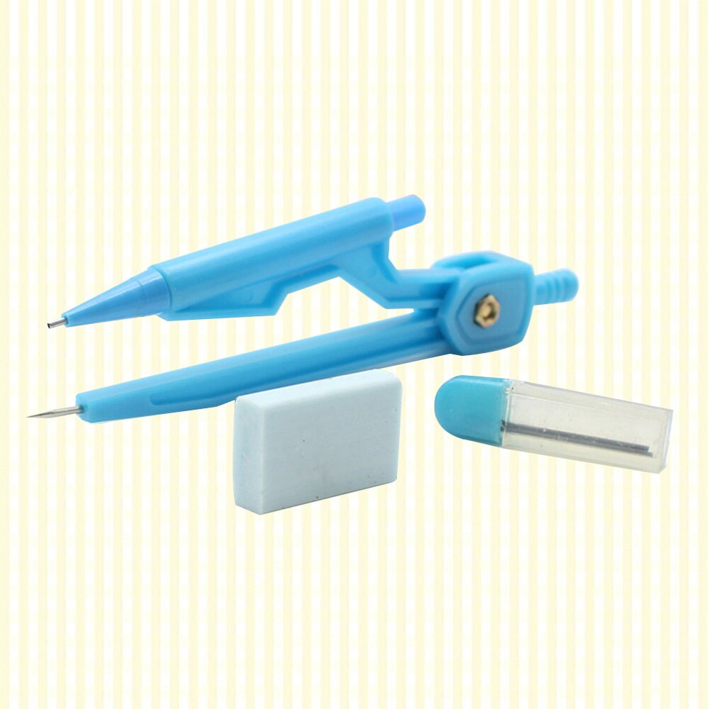 3 Pcs Compass Geometry Precision ABS Compass Propelling Mechanical Pencil Holder for Math Drafting School Students