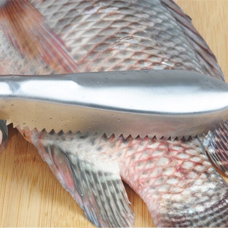 Keuken Koken Gereedschap Vis Schoonmaken Mes Skinner Vis Huid Schraper Rvs Schubben Vissen Schoonmaken Keuken Gadget