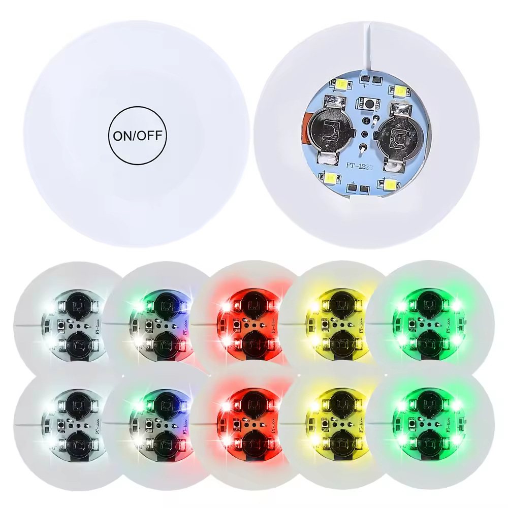 1-200Stck LED Untersetzer Lichter Bunte Leuchtende Wein Flasche Aufkleber Bar Hochzeit Party Beleuchtung Leuchtende Wein Flasche Aufkleber