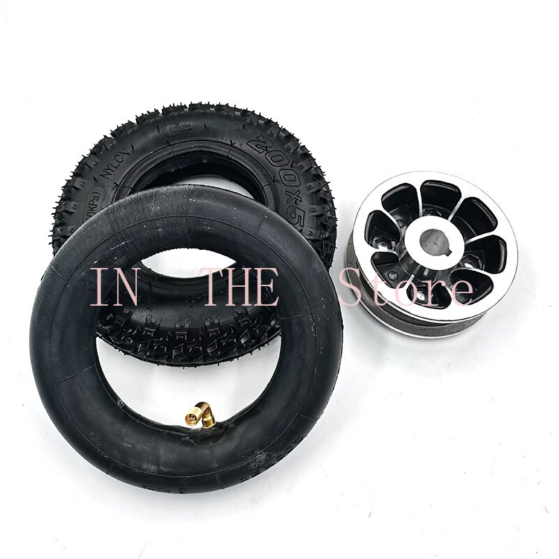 200X50 Elektrische Scooter Band Wheelcenter Axishub 8 &quot;Scooter Band Aluminium Wiel Luchtband Elektrische