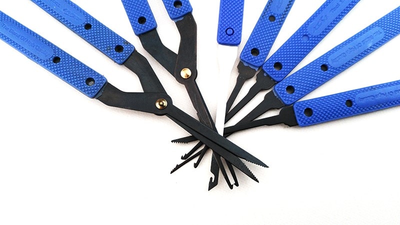 Klom Locksmith Broken Key Extractor Tool, Broken Key Remove Tool for Family Door Lock and Car Lock