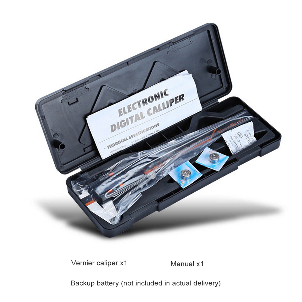 Stainless Steel Digital Display Caliper 150mm Fraction MM Inch High Precision Automatically LCD Vernier Caliper Stainless Steel