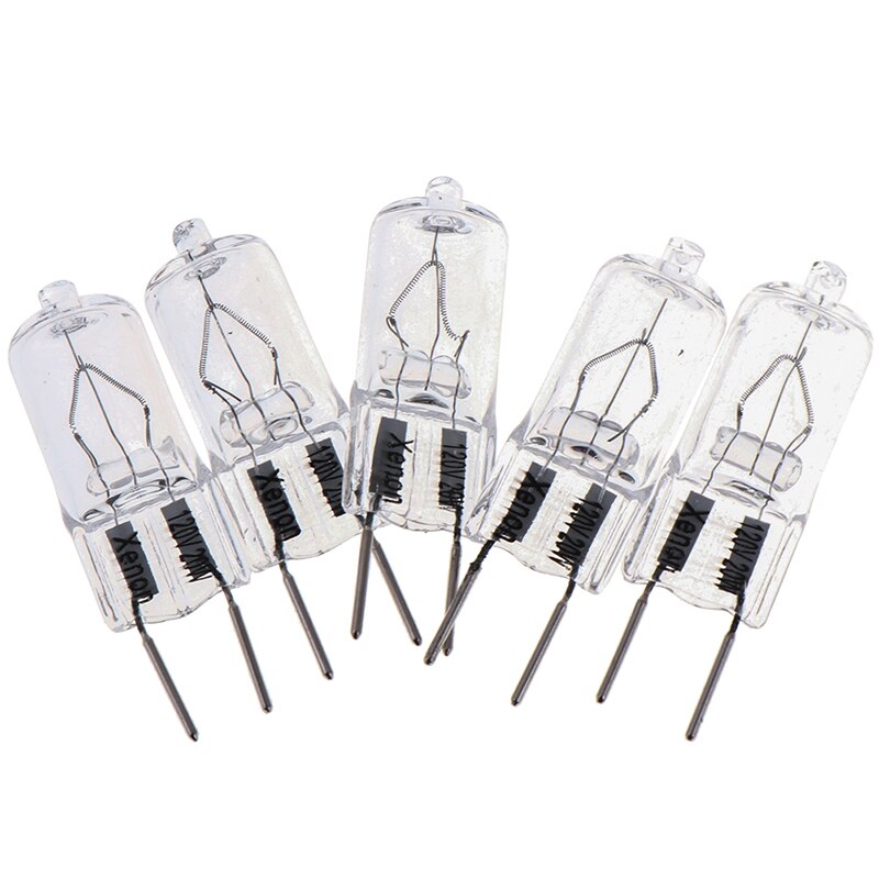 5 stk/parti  g8 120v 20w halogen lys belysning pære volt  g8 pin halogen pære