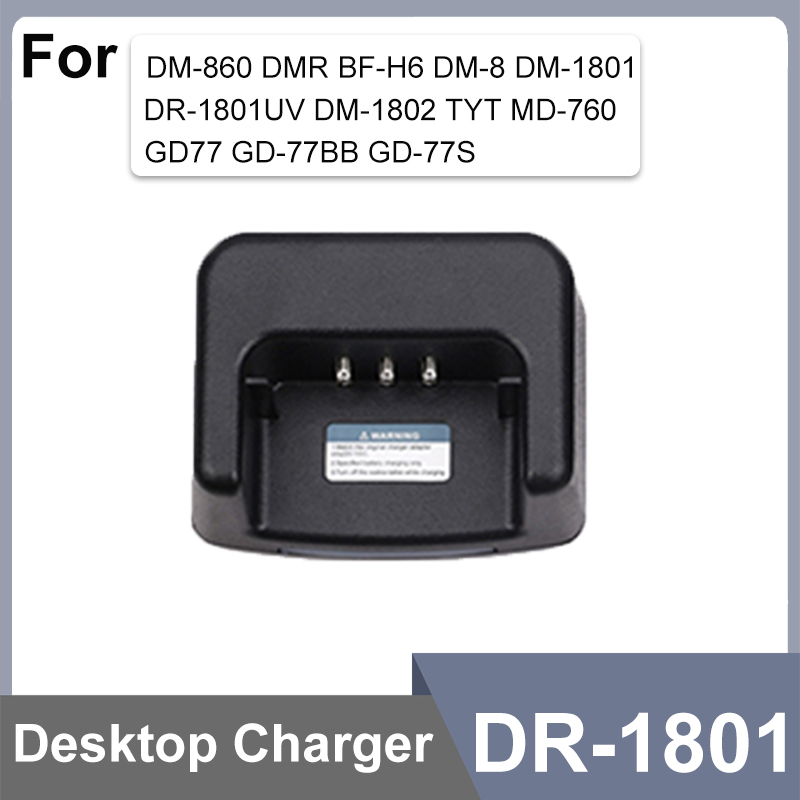 Baofeng DR-1801 akumulator USB C kabel do ładowarki oryginalna ładowarka samochodowa do DM-1801UV DM-860 TYT DM-760 GD-77 akcesoria do walkie talkie