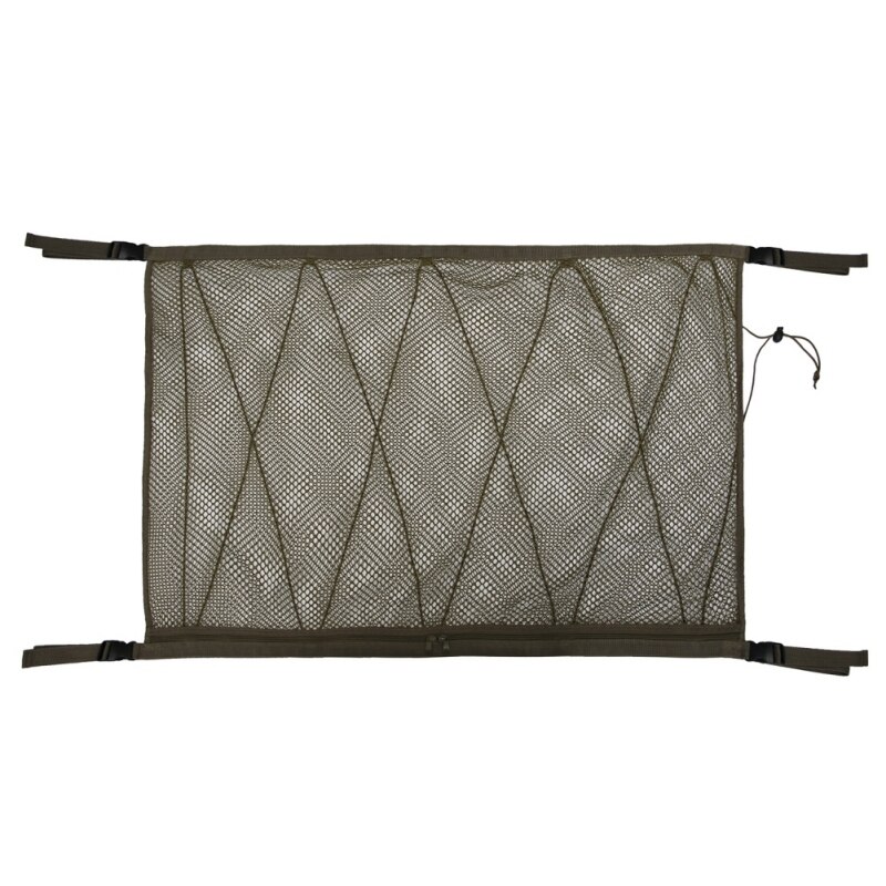 Car Roof Bag - 90x65cm - Polyester Cargo Carrier - Durable Mesh Outdoor Travel Luggage Storage: Gray