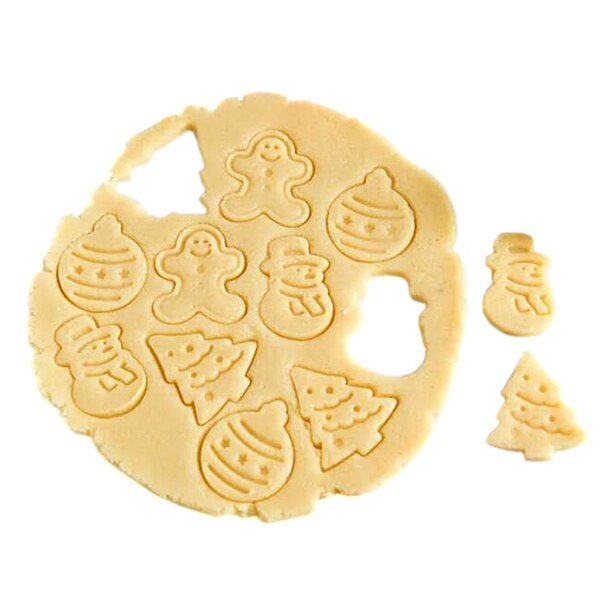 4 Stuks Bakken Cutter Mould Mold Plunger Voor Fondant Cake Cookie Biscuit Gebak Keuken E2S