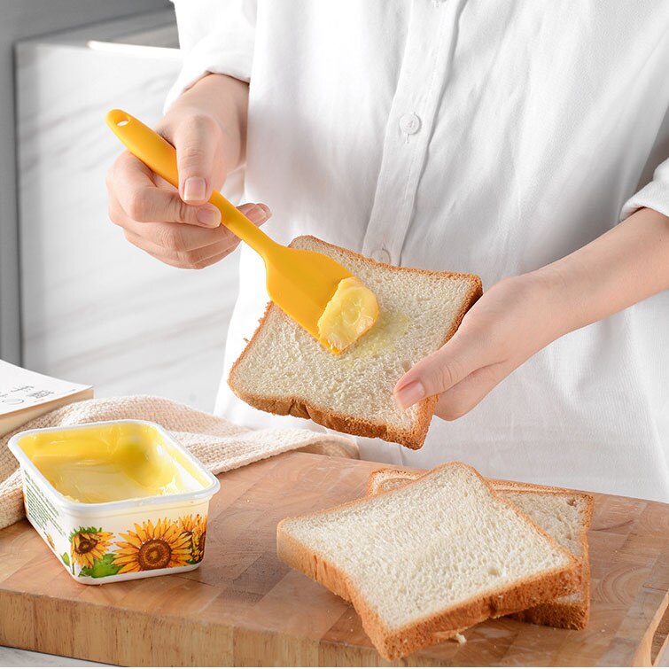 Silicone Cooking Utensil Set Wooden Handle Spatula Soup Spoon Brush Ladle Pasta Colander Non-Stick Cookware Kitchen Tools